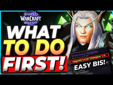 Do This FIRST To Power Up FAST & Be Raid Ready In Midnight World of Warcraft