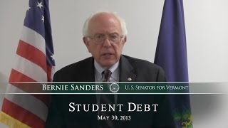 Bernie Sanders: Average Americans Destroyed by Student Loan Debt, Inte