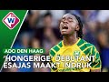 'Hongerige' ADO-debutant Esajas maakt indruk, Asante baalt van gemiste kansen