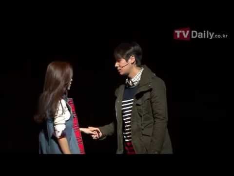 120118 Hyomin T-ara - Roly Poly The Musical [ Kiss scene ]