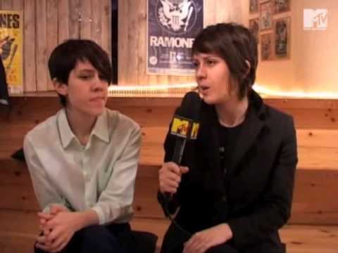 Tegan And Sara on MTV Startracks (1/3)