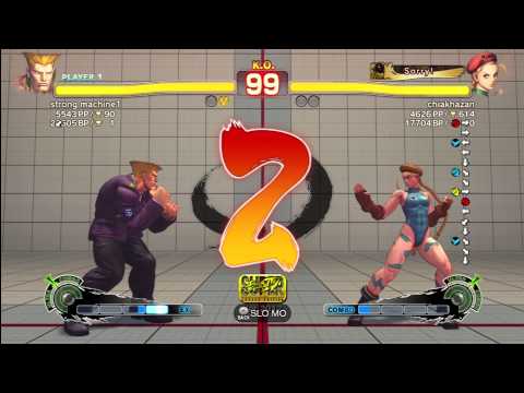 strong machine 1 (Guile) vs chiakhazan (Cammy)