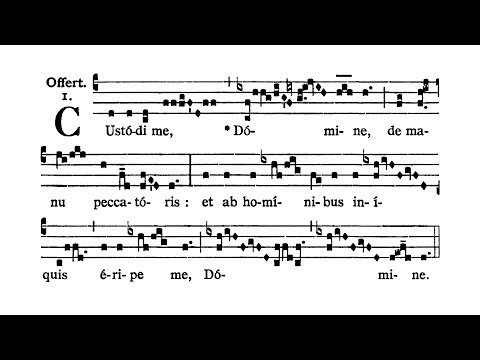 Feria III Hebdomadae Sanctae (Tuesday of Holy Week) - Offertorium (Custodi me Domine)