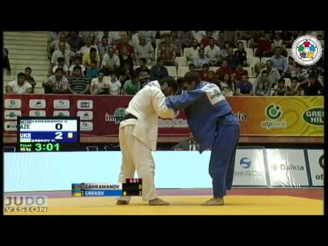 Judo Grand Slam Baku 2013: Shahin GAHRAMANOV (AZE) - Valentyn GREKOV (UKR) Final [-90kg]