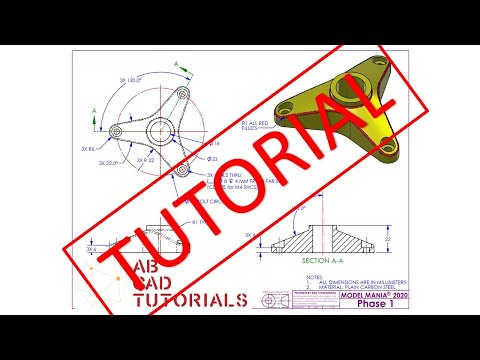 Solidworks Tutorials  MODEL MANIA 2020
