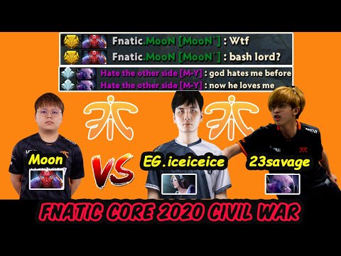 23savage [Faceless Void] Bash Lord Feat EG.iceiceice vs Fnatic Moon [Queen Of Pain] Dota 2 7.28