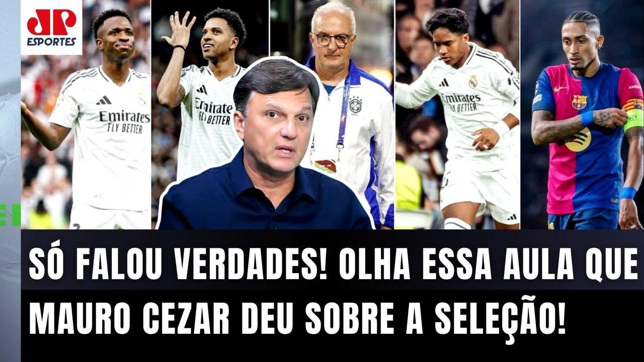 "NÃO DÁ PRA ENTENDER!! O caso MAIS ESCANDALOSO é o do..." Mauro Cezar FALA VERDADES sobre a Seleção!