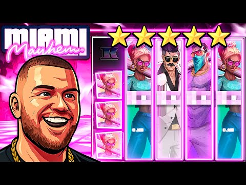 THE NEW MIAMI MAYHEM SLOT IS INCREDIBLE! (Big Slot Win!?)