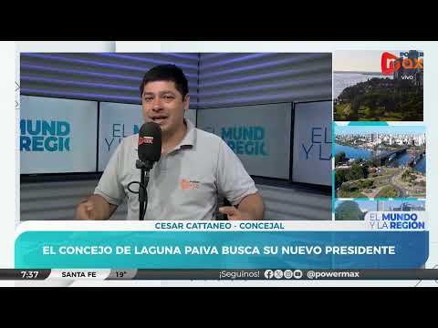 Cómo se prepara el Concejo de Laguna Paiva ante el cierre de año: Cesar Cattaneo - Concejal