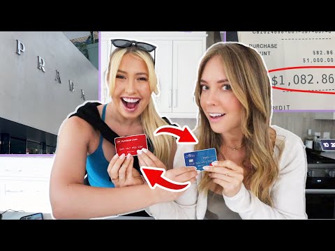 Switching Credit Cards w/ Taylor King!!! *$1000.00 limit!