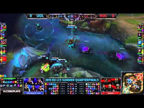 UOL vs Roccat | LCS EU 2015 Summer Playoffs | Negyeddöntők | BO5 | 1.