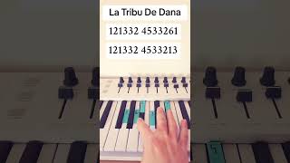 La Tribu De Dana - Manau| PIANO Tutorial #piano #pianotutorial #shorts #forbeginners