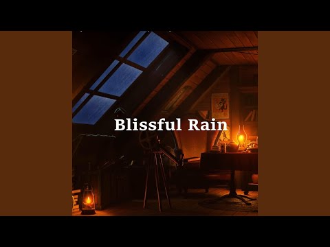 Ancient Library Room (Relaxing Thunder and Rain Sounds, Crackling Fireplace for Sleeping or Study)