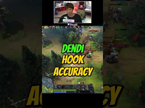 Dendi's Pudge Hook Accuracy 💀💀💀