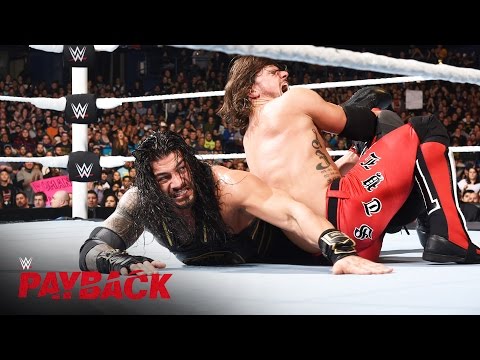 AJ Styles vs. Roman Reigns - WWE World Heavyweight Title Match: WWE Payback 2016 on WWE Network