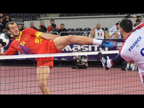 ROM - FRA double - World Futnet Championships Cluj Napoca 2018