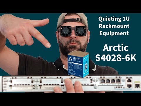 Quieting 1U Rackmount Equipment with Arctic S4028-6K Fans (Noctua Didn't Make the Cut This Time)