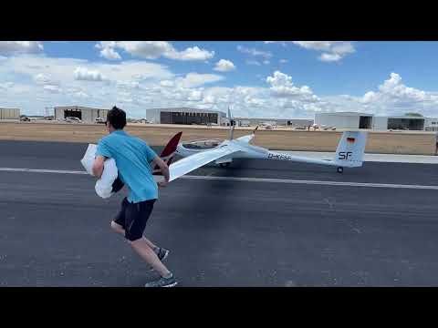 WGC Uvalde 2024 - Take-off - Stefan Langer - AS 33 Me - SF