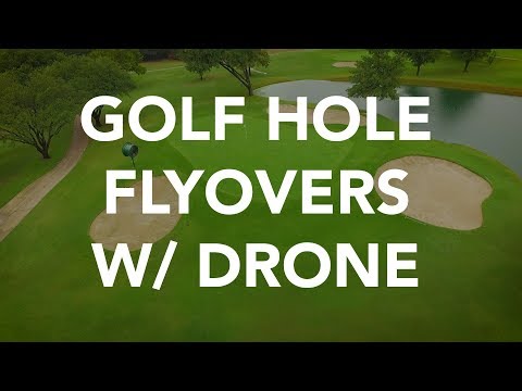 Texas Drone Golf Course Fly Over