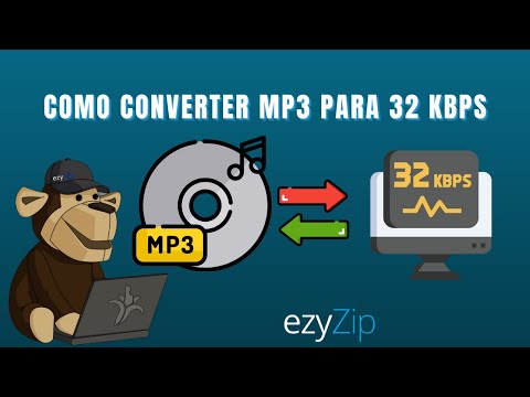 Converter a taxa de bits de MP3 para 32kbps (Guia simples)