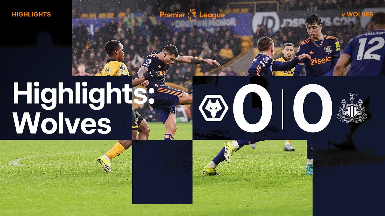 Wolverhampton vs Newcastle United Highlights