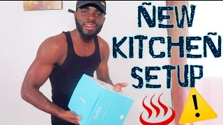 ITS FINALLY HERE The New Kitchen Set Up + Unboxing EQUIPMENT | Morris Time Cooking