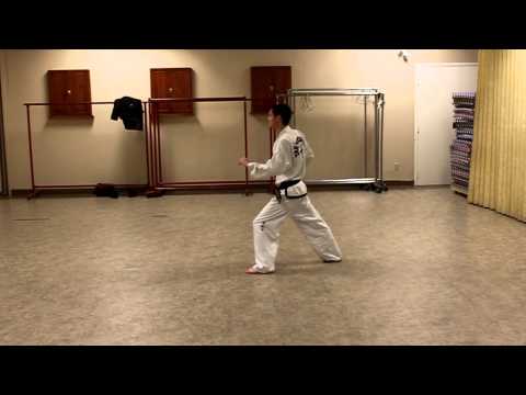ICFT Taekwondo Pattern - Four Direction Block