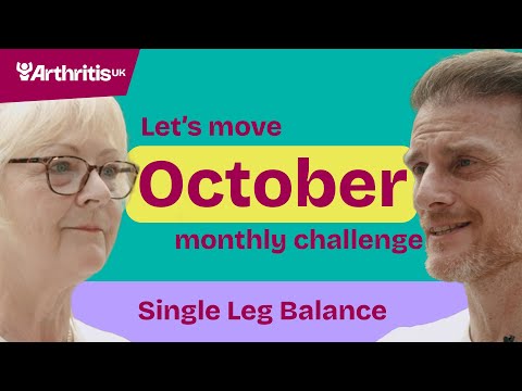 Let's Move October Challenge: Single Leg Balance