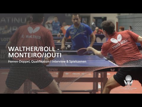 Walther/Boll - Monteiro/Jouti I German Open 2020, Herren-Doppel Runde 1