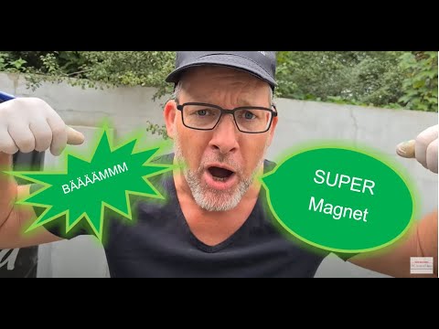 Der SUPER Magnet Eigenbau - Magnetfischen bald mit HULK?!