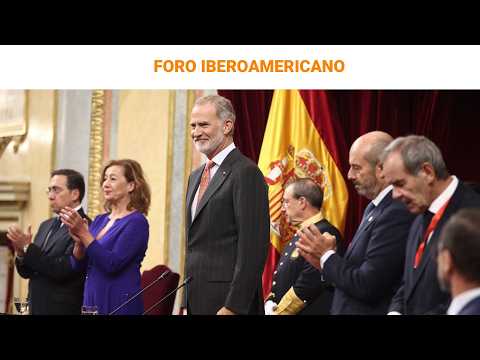 🔴DIRECTO | El rey Felipe VI inaugura el XII foro Parlamentario Iberoamericano | RTVE Noticias