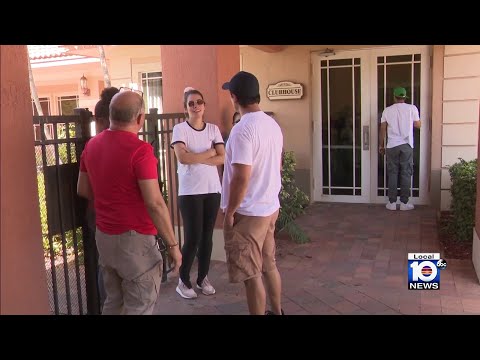 Tenants forced to evacuate Coral Springs apartment buildings confront management, demand answers