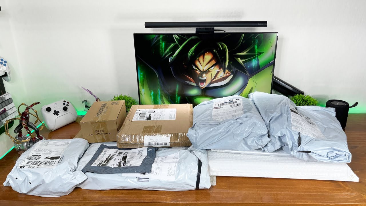 Melhorando meu setup com produtos do Aliexpress - Mega Unboxing