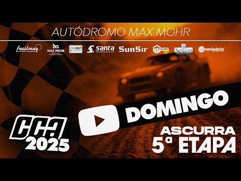 [DOM] - AO VIVO E COM IMAGENS - 5ª Etapa do Campeonato Catarinense de Automobilismo - ASCURRA -