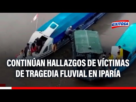 🔴🔵 Ucayali: Continúan hallazgos de víctimas de tragedia fluvial en Iparía