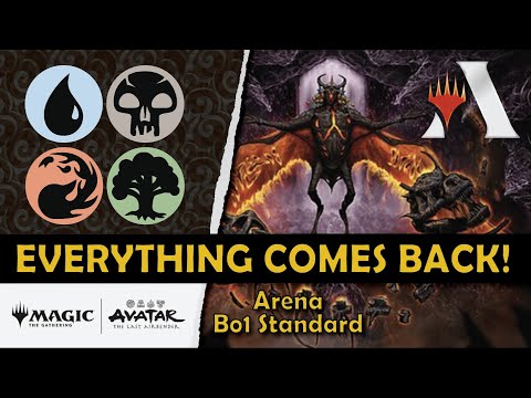 Reanimating EVERYTHING At Once! Standard Bringer 4 color combo #mtgarena #mtg #avatar #standard