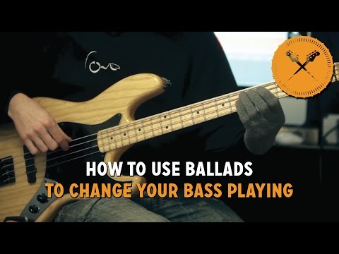 How to Use Ballads to Change Your Bass Playing. Lesson with Scott's Bass Lessons