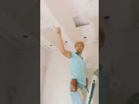 Iluminação rebaixamento de forro de gesso #araçuai #araguari #minasgerais #obra