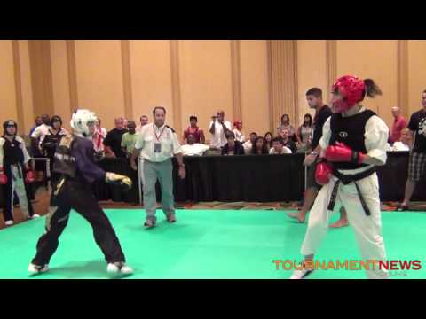 Gina Thornton vs unknown Women's Fighting at Battle of Atlanta 2012