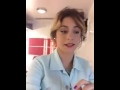 Martina Stoessel gira un video in camerino durante ...
