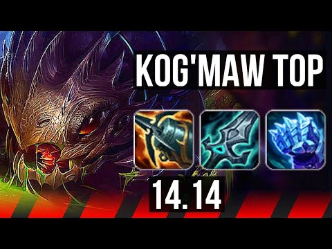 KOG'MAW vs IRELIA (TOP) | Rank 2 Kog'Maw, 7/1/2, 800+ games | BR Grandmaster | 14.14
