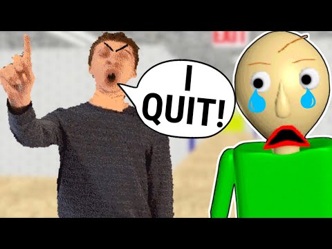 The Principal Is GONE FOREVER! | Baldi's Basics