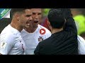 Ronaldo shouts Fuck You In the Referee's Face to get only a Yellow Card
