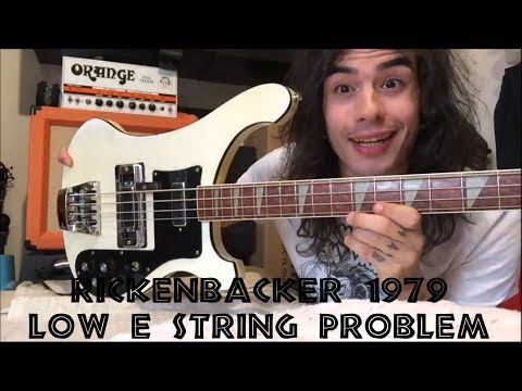 Pyramid string review - Rickenbacker 1979 E string problem (Low volume)