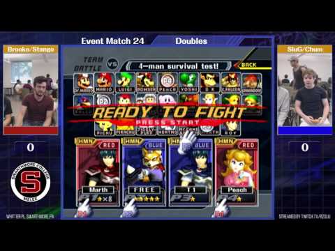 Event Match 24: Brooke/Stango (Red) vs SluG/Chum (Blue) - Losers Quarters