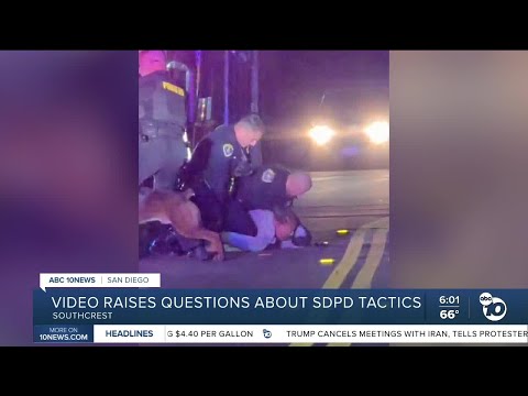 San Diego police face scrutiny over Southcrest arrest caught on video