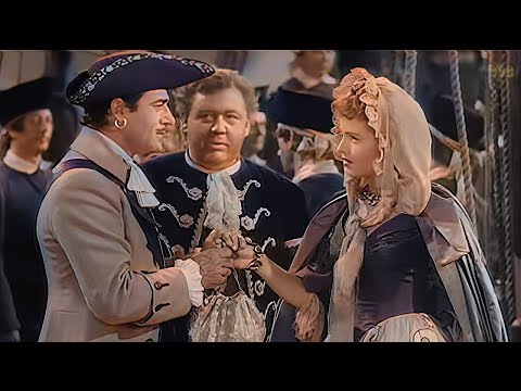 Treasure & treachery on the high seas! Captain Kidd (1945) Colorized | HD Quality | Subtitles