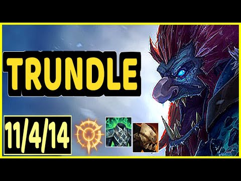 TRUNDLE VS ZAC - 11/4/14 KDA JUNGLE GAMEPLAY CHALLENGER I