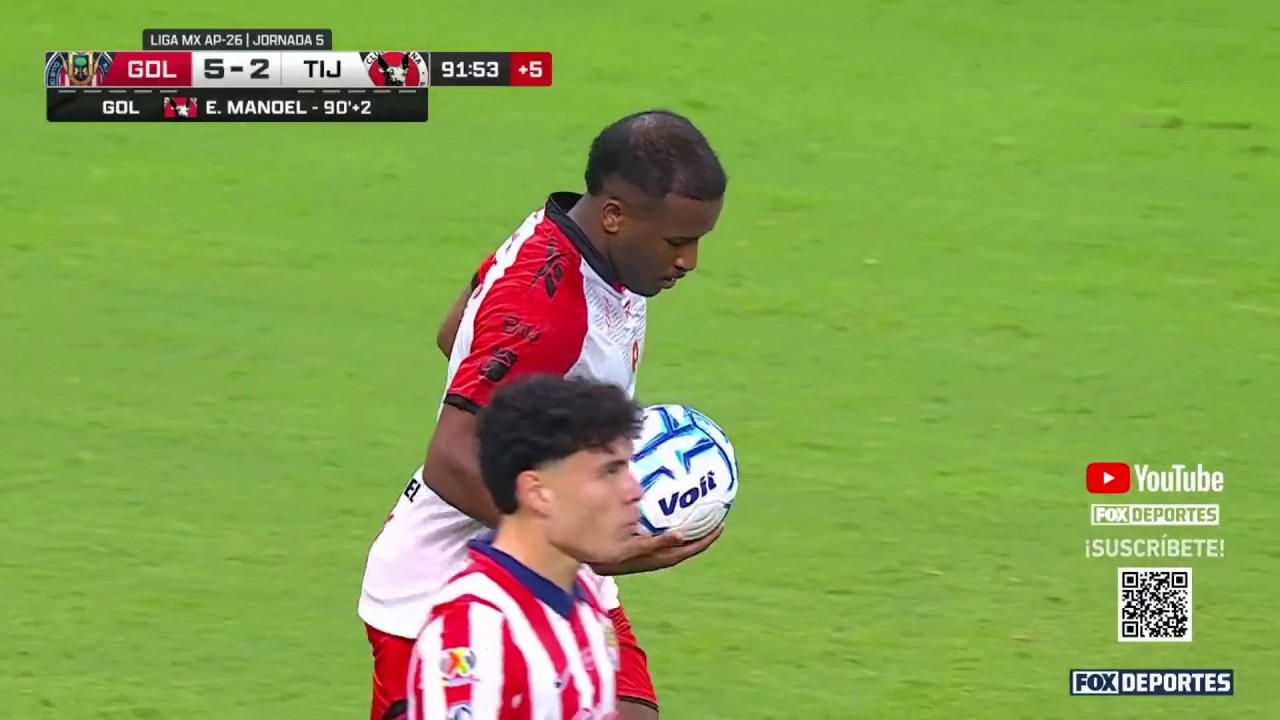 😲🔥 GOL DE ELIAS MANOEL | CD Guadalajara 5-2 Club Tijuana | Jornada 4 | Liga MX