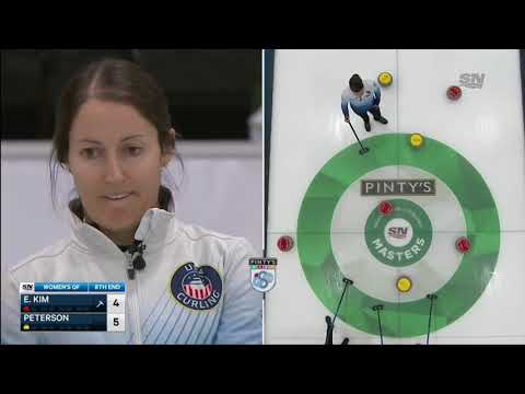 2021 Masters [QF-8E]: Tabitha Peterson makes Kim Eun-jung earn the skip's deuce victory the hard way